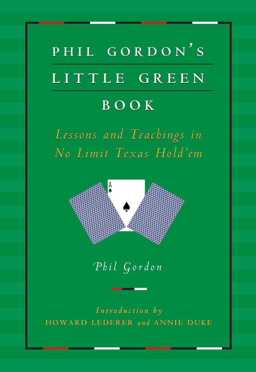 Phil Gordon's Little Green Book pdf poker books download for free