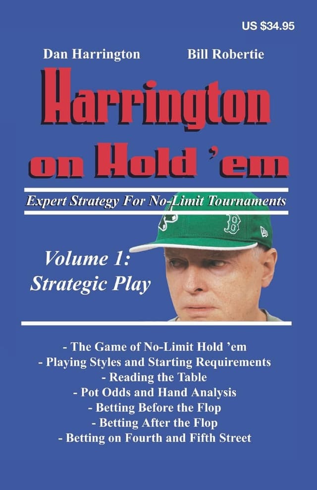 Harrington on Hold'em Expert Strategy for No Limit Tournaments, Vol. 1: Strategic Play pdf texes holdem poker books download for free