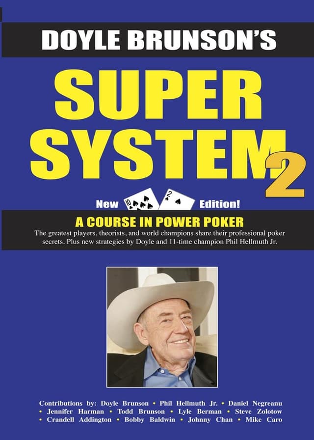 Doyle Brunson‘s Super System - Volumn 2 pdf texes holdem poker books download for free