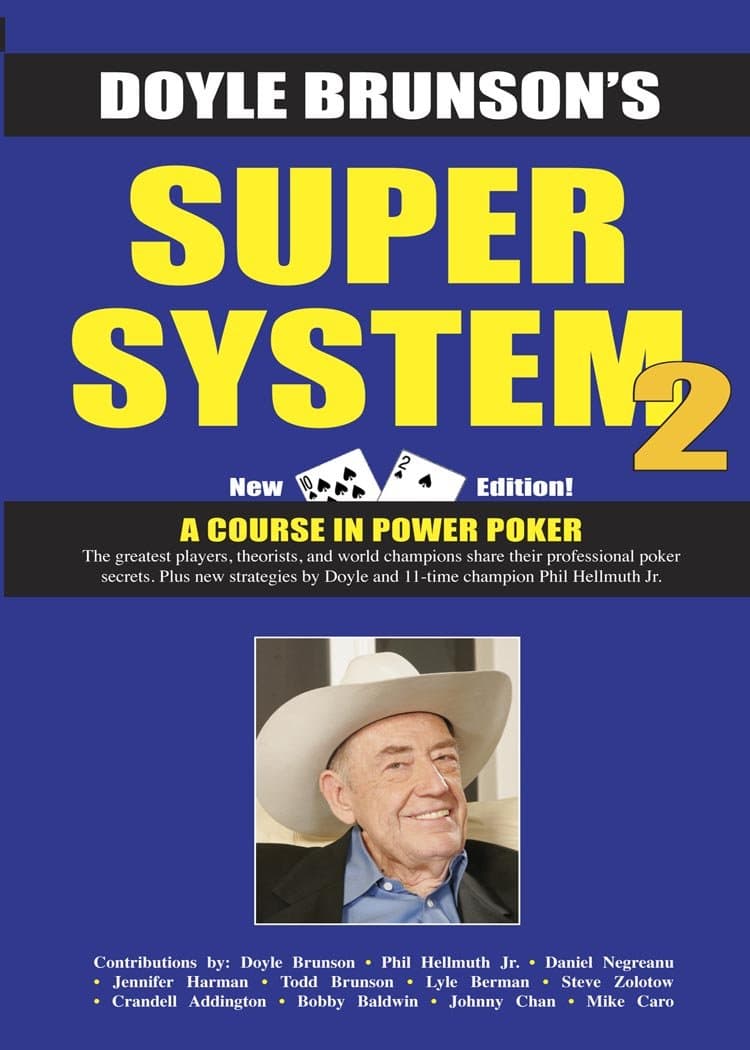 Doyle Brunson‘s Super System - Volumn 2 pdf poker books download for free